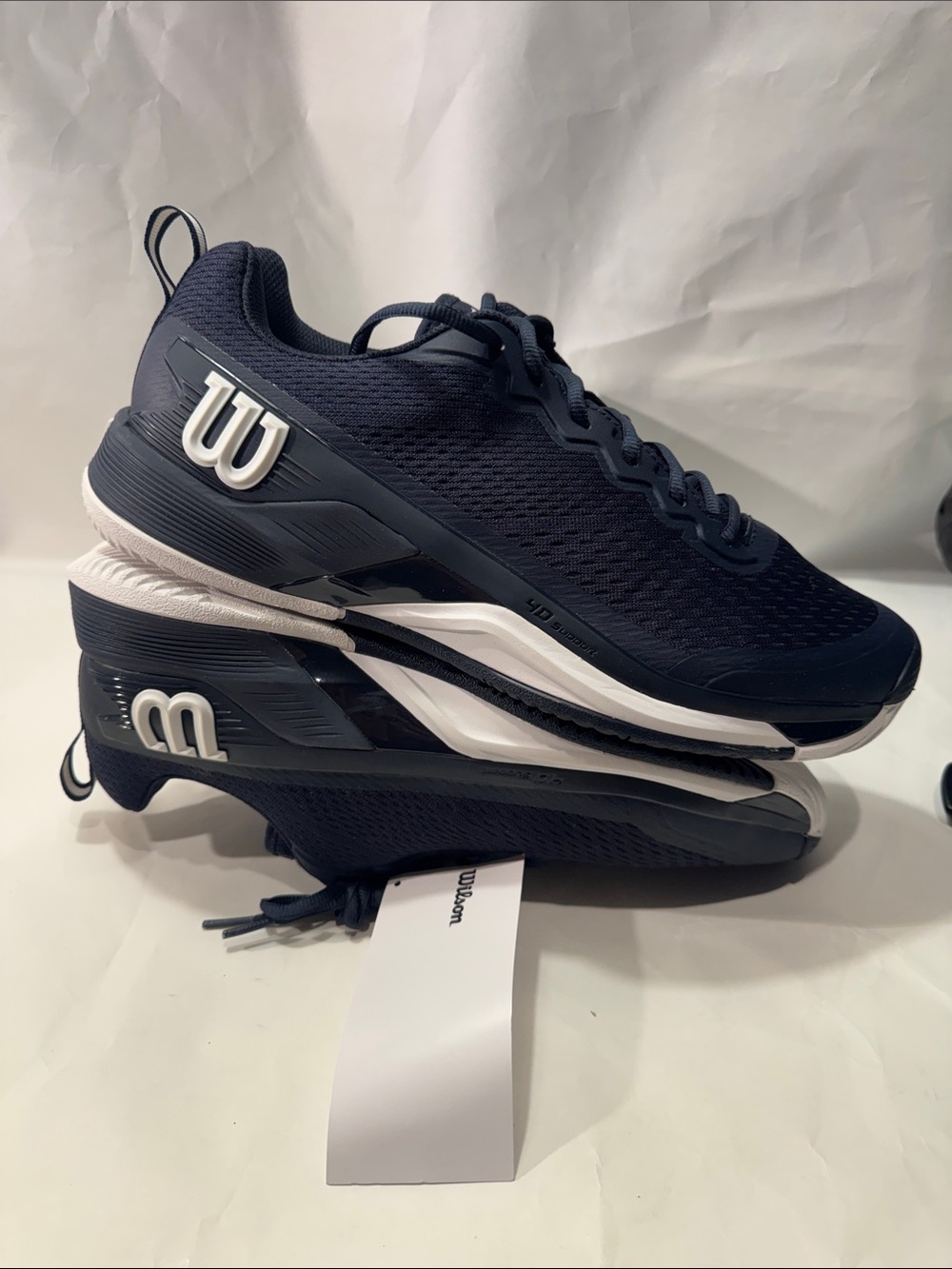 Wilson Rush Pro Ace Men’s Tennis Shoes Navy Blue White Size 13 NWT